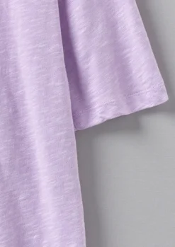 New Cleo Garment Dyed Organic Cotton Tee Women Jersey|Tops & Tees