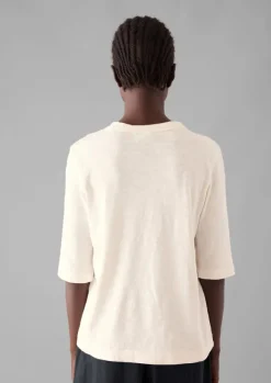 Clearance Cleo Garment Dyed Organic Cotton Tee Women Jersey|Tops & Tees