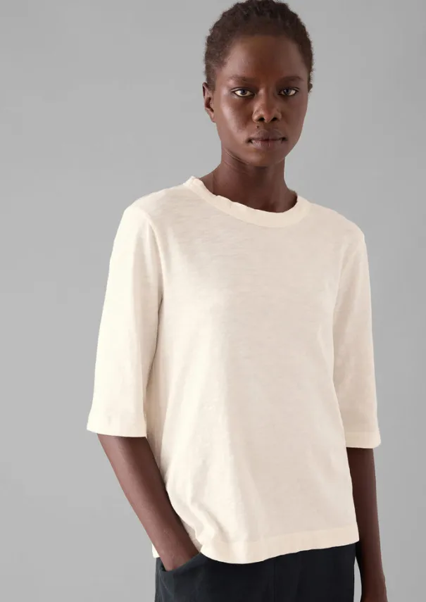 Clearance Cleo Garment Dyed Organic Cotton Tee Women Jersey|Tops & Tees