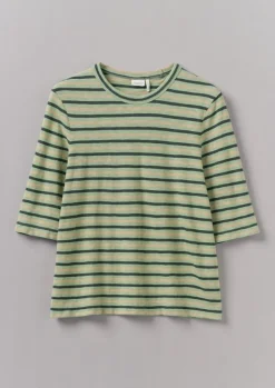Discount Cleo Stripe Cotton Half Sleeve Tee Women Jersey|Tops & Tees
