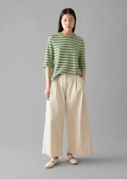 Discount Cleo Stripe Cotton Half Sleeve Tee Women Jersey|Tops & Tees