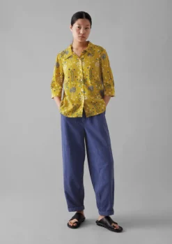 Sale Collector Print Crepe Shirt Women Shirts|Tops & Tees