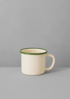 New Contrast Rim Enamel Mug Outdoor