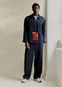 Hot Cotton Hemp Denim Cargo Trousers Denim|Trousers