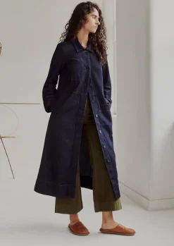 Sale Cotton Hemp Denim Dress Women Denim|Workwear