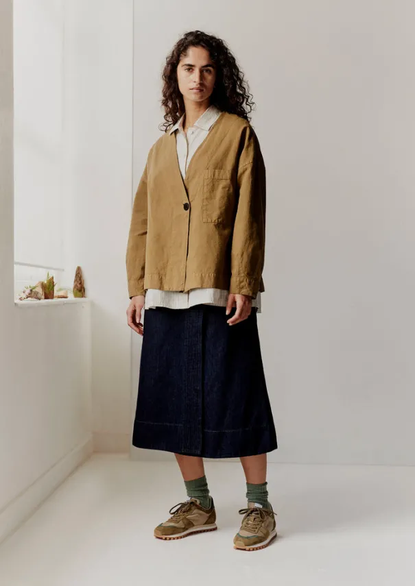Clearance Cotton Linen Wrap Jacket Women Linen|Coats & Jackets