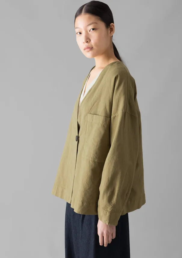 Clearance Cotton Linen Wrap Jacket Women Linen|Coats & Jackets