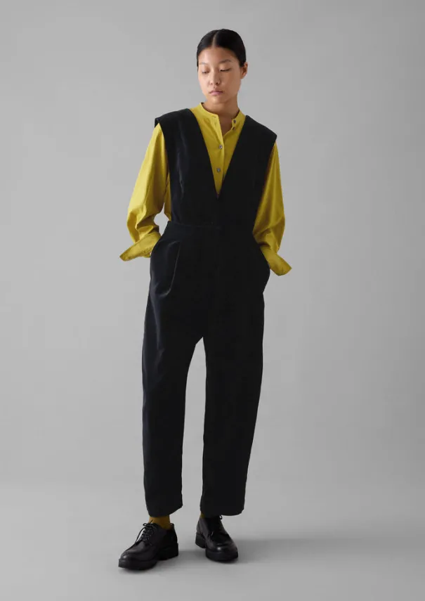 Discount Cotton Velvet Pinafore Jumpsuit Women Velvet|Jumpsuits