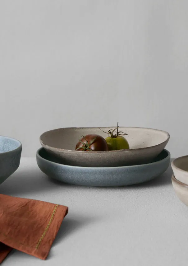 Discount Cove Stoneware Deep Plate Ceramics