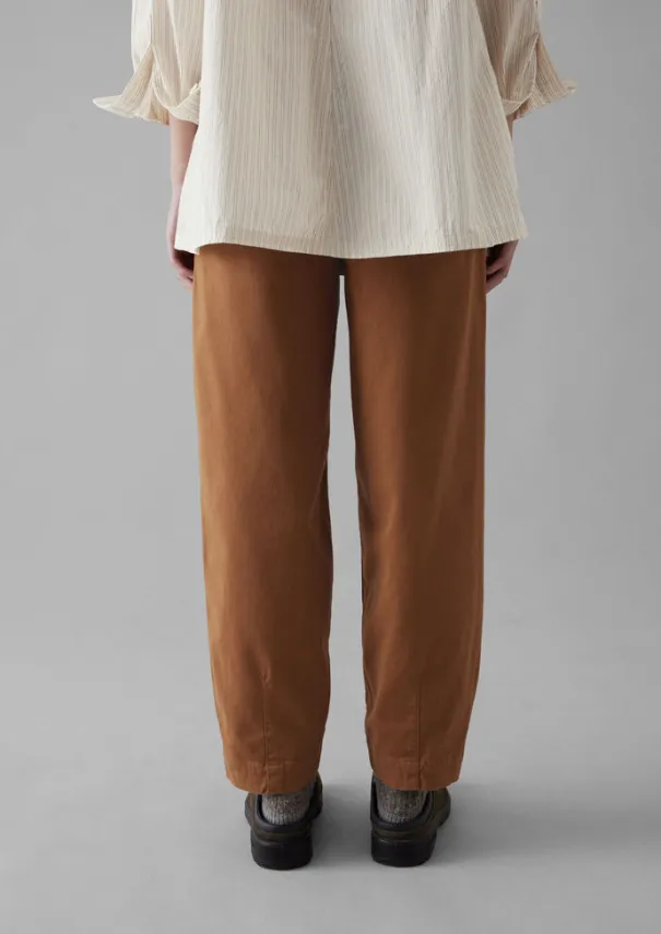 New Darted Cotton Twill Trousers Women Workwear|Trousers