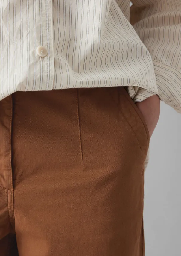New Darted Cotton Twill Trousers Women Workwear|Trousers