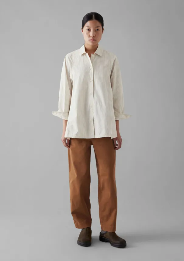 New Darted Cotton Twill Trousers Women Workwear|Trousers