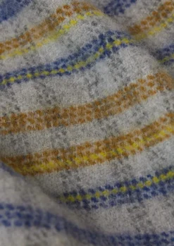 Dashed Check Wool Blanket Textiles|Blankets & Throws