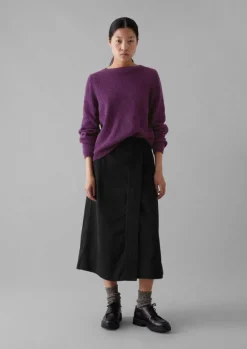 Clearance Denim Wrap Skirt Women Denim|Workwear