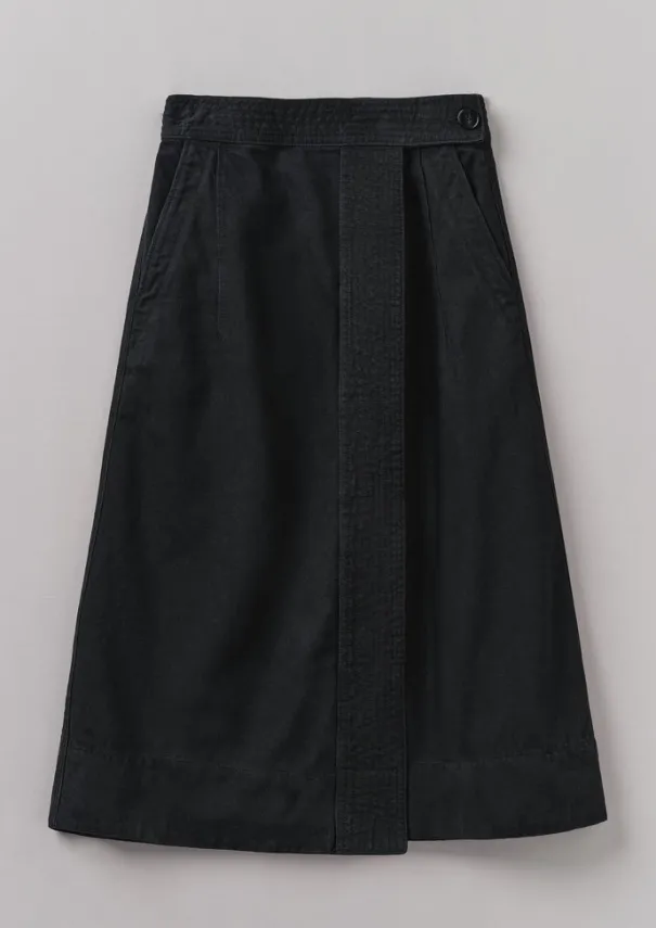 Clearance Denim Wrap Skirt Women Denim|Workwear