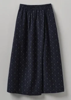 Hot Dobby Stitch Cotton Skirt Women Loungewear|Skirts