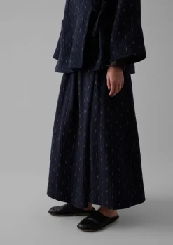 Hot Dobby Stitch Cotton Skirt Women Loungewear|Skirts