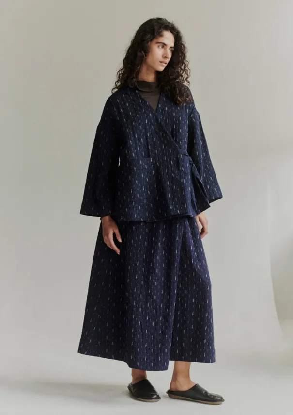 Hot Dobby Stitch Cotton Skirt Women Loungewear|Skirts