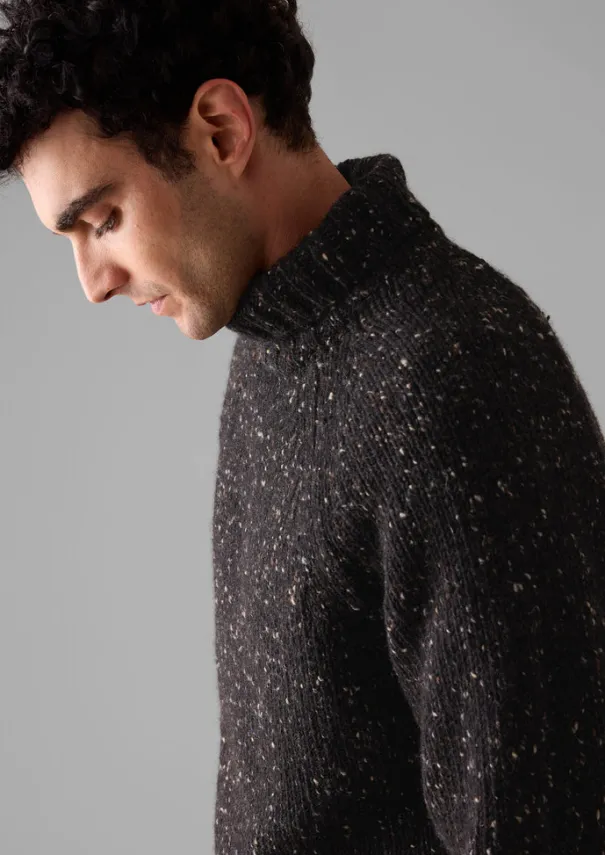 Sale Donegal Roll Neck Sweater Knitwear