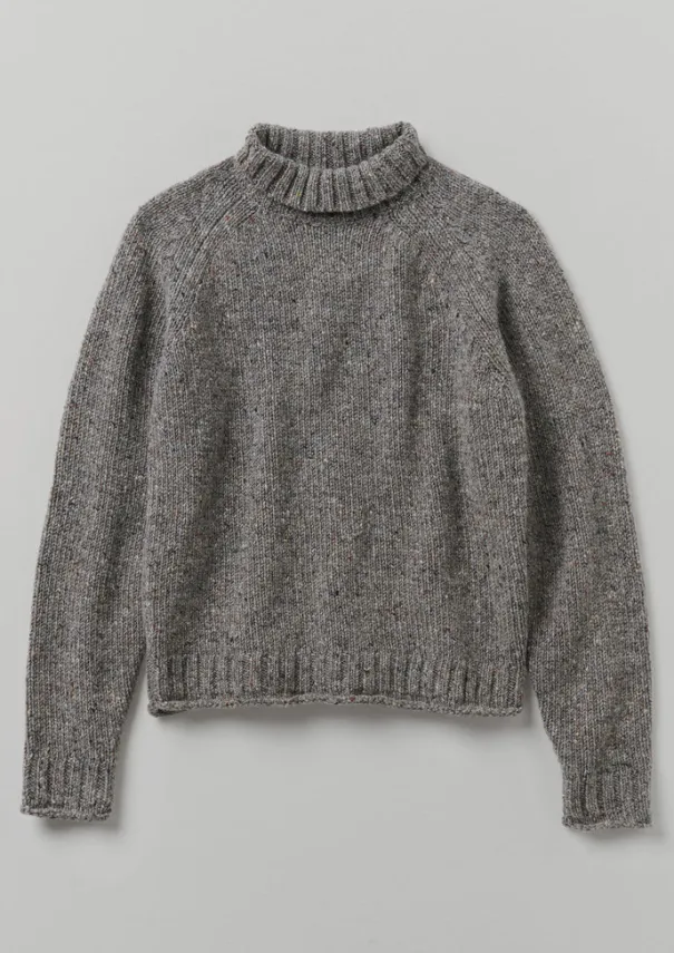 Online Donegal Roll Neck Sweater Knitwear