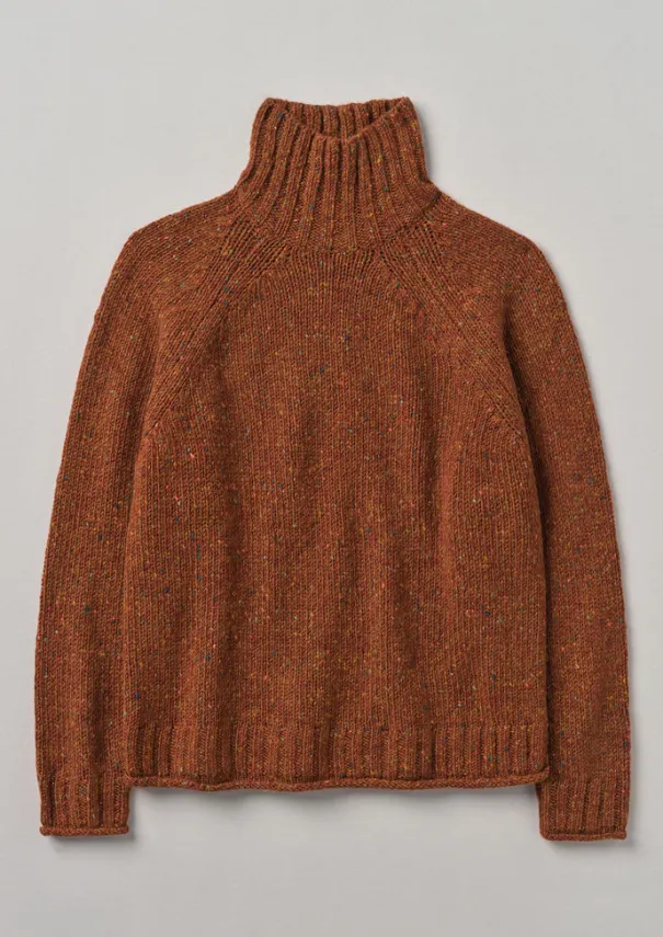 Online Donegal Roll Neck Sweater Knitwear