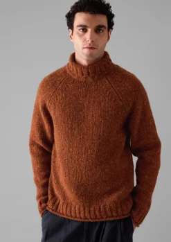 Online Donegal Roll Neck Sweater Knitwear