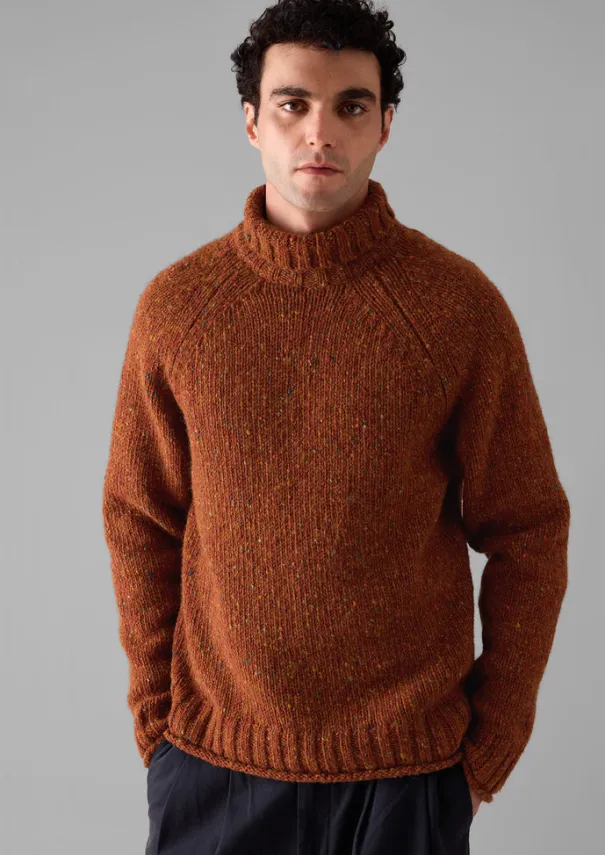 Online Donegal Roll Neck Sweater Knitwear