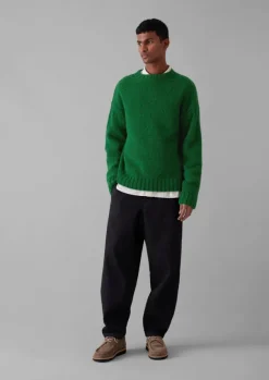 Donegal Wool High Neck Easy Sweater Knitwear