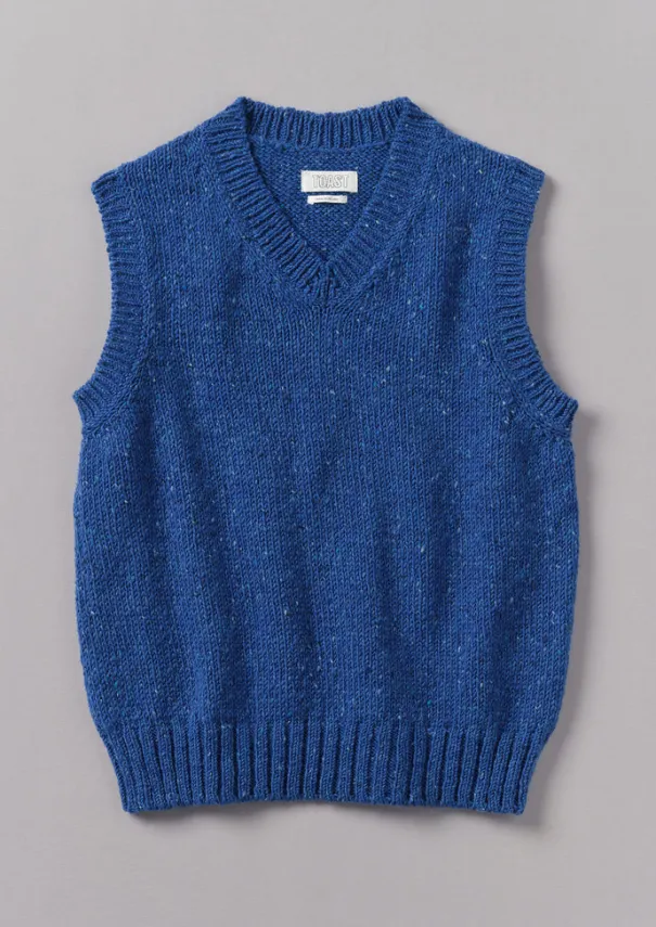 Discount Donegal Wool Knitted Tank Knitwear