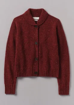 Online Donegal Wool Round Collar Cardigan Women Knitwear