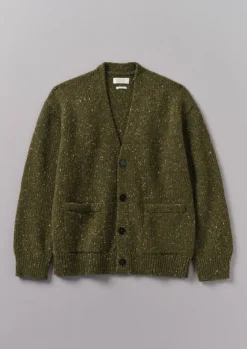 Discount Donegal Wool V-Neck Cardigan Knitwear