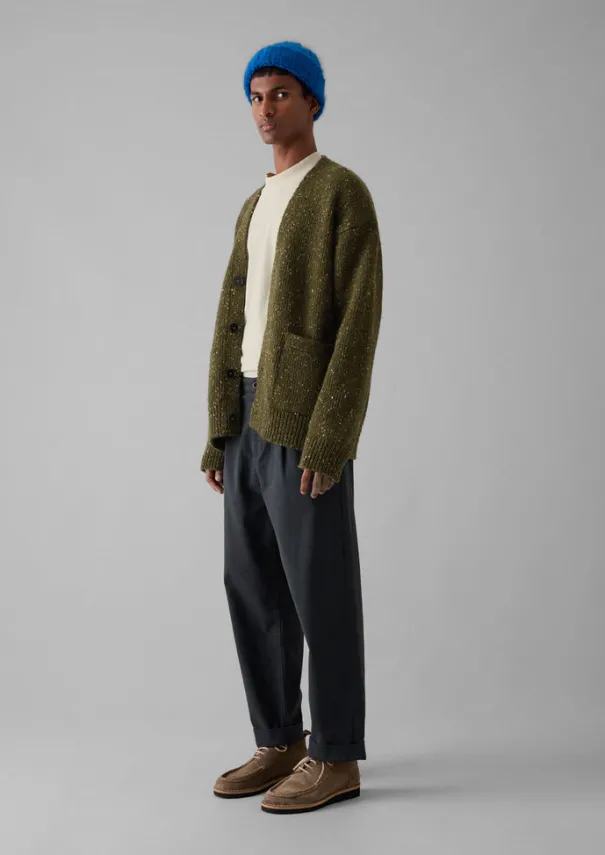 Discount Donegal Wool V-Neck Cardigan Knitwear