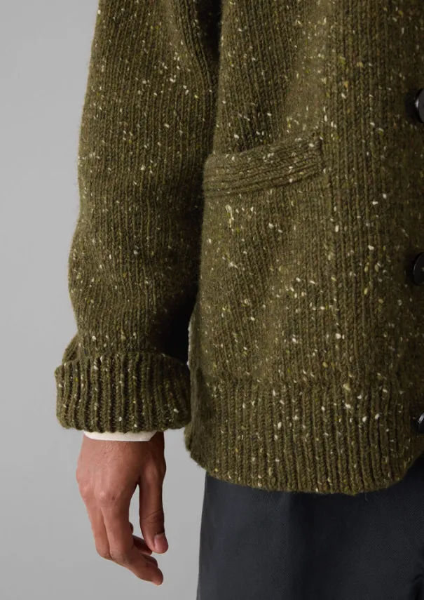 Discount Donegal Wool V-Neck Cardigan Knitwear
