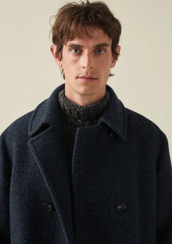 Double Breasted Wool Overcoat Coats & Jackets