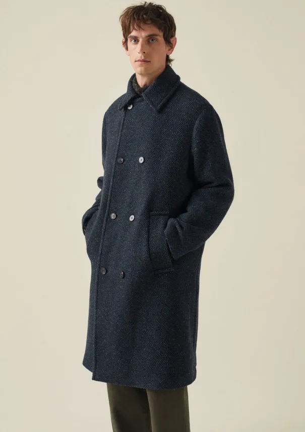 Double Breasted Wool Overcoat Coats & Jackets