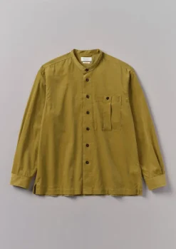 Discount Dropped Shoulder Organic Cord Grandad Shirt Cord|Shirts