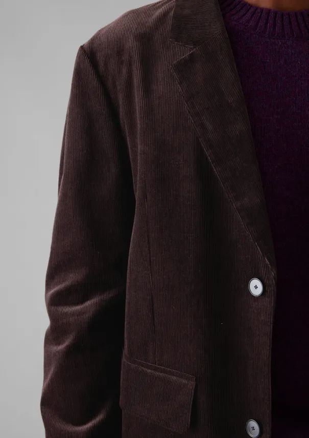 Discount Easy Tailored Organic Cord Jacket Cord|Coats & Jackets