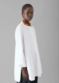 Sale Elena Cotton Linen Tunic Shirt Women Linen|Tops & Tees
