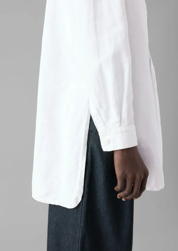 Sale Elena Cotton Linen Tunic Shirt Women Linen|Tops & Tees