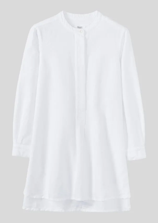 Sale Elena Cotton Linen Tunic Shirt Women Linen|Tops & Tees