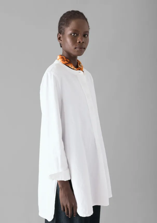 Sale Elena Cotton Linen Tunic Shirt Women Linen|Tops & Tees
