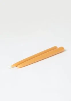 Hot English Beeswax Dinner Candles Candles & Holders