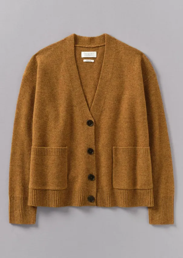Ffion Wool Cashmere Boxy Cardigan Women Cashmere|Knitwear