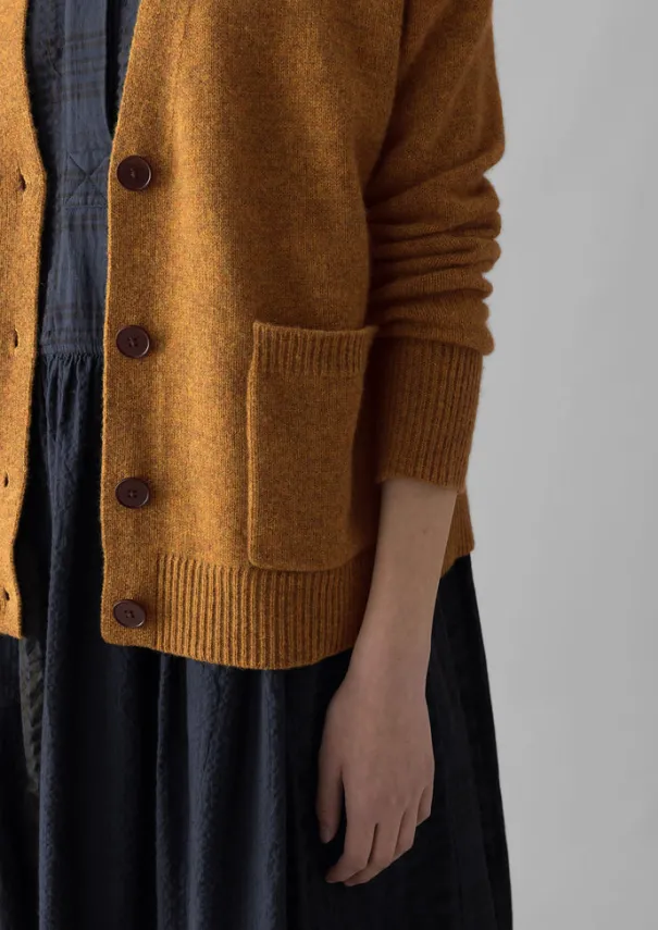 Ffion Wool Cashmere Boxy Cardigan Women Cashmere|Knitwear