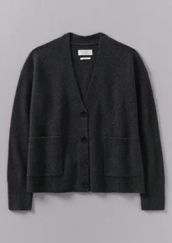 Sale Ffion Wool Cashmere Boxy Cardigan Women Cashmere|Knitwear