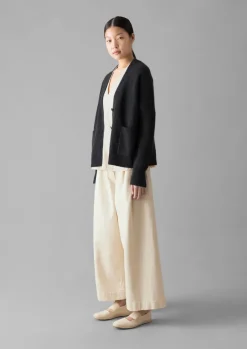 Sale Ffion Wool Cashmere Boxy Cardigan Women Cashmere|Knitwear