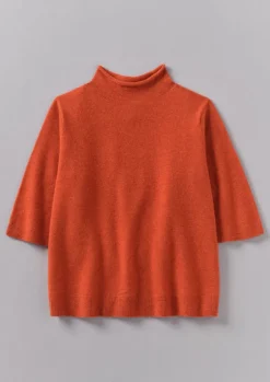 Best Fine Wool Cashmere Half Sleeve Sweater Women Cashmere|Knitwear
