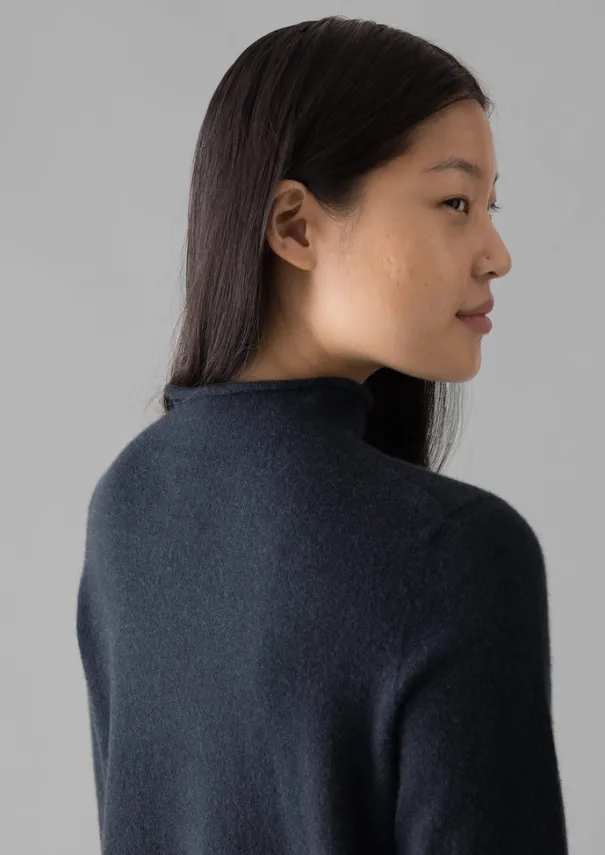 Fine Wool Cashmere Half Sleeve Sweater Women Cashmere|Knitwear