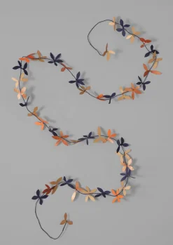 Outlet Floral Paper Tinsel Christmas Decorations