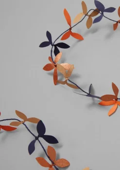 Outlet Floral Paper Tinsel Christmas Decorations